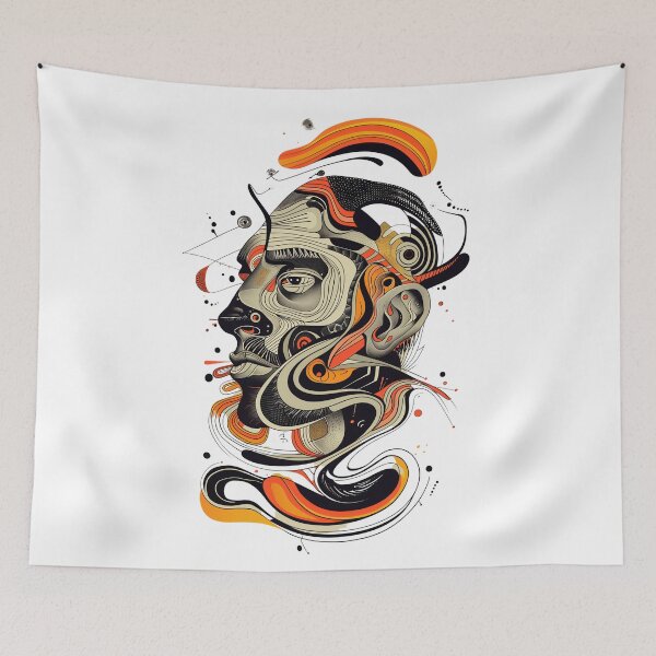 Item preview, Abstract Faces: Emotional Expressions designed and sold by MyDearWorld.