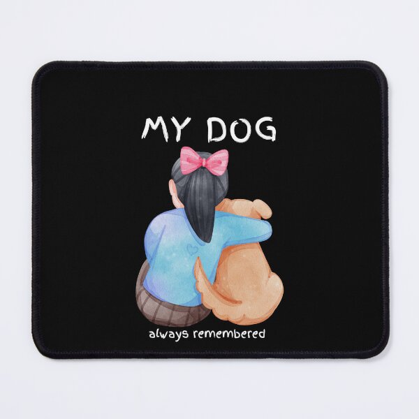 Item preview, "My Dog Always Remembered" Pet Remembrance Day T-Shirt for Kids, Women, Girls, Men designed and sold by AI-volution.