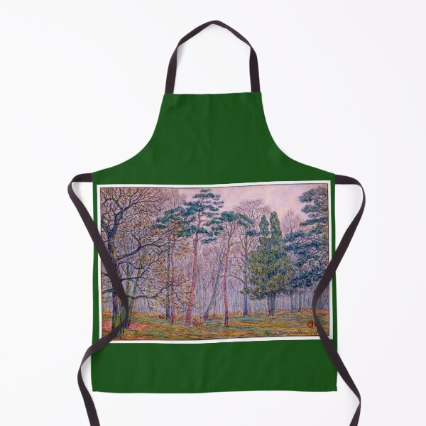Item preview, Bois de Boulogne Forest France #1 1903 Henri Rivière Woodlands designed and sold by RocketshipRetro.