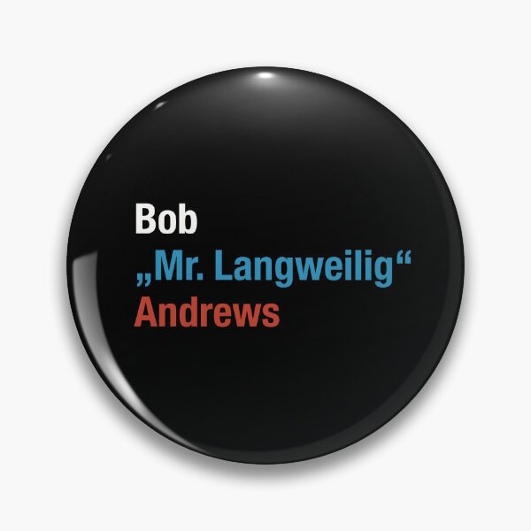 Aperçu de l'œuvre Les trois points d'interrogation, Bob "Mr. Boring" Andrews créée et vendue par toolfiction.