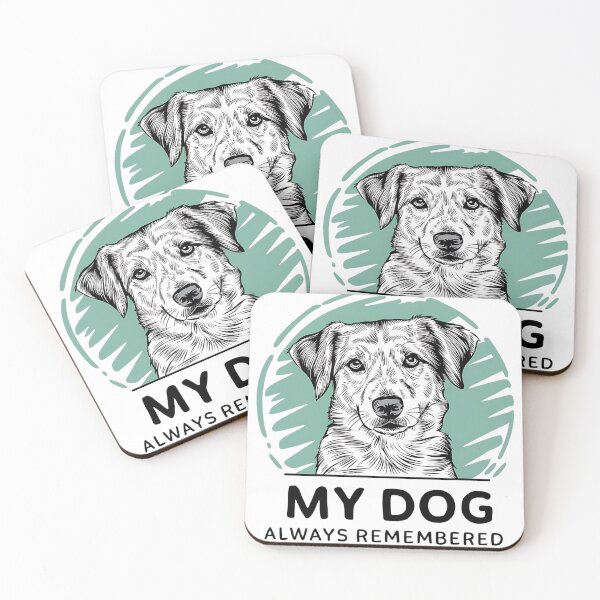 Item preview, "Animal Lover's Tribute" My Dog Always Remembered Pet Remembrance Day T-Shirt for Kids, Women, Girls, Men designed and sold by AI-volution.
