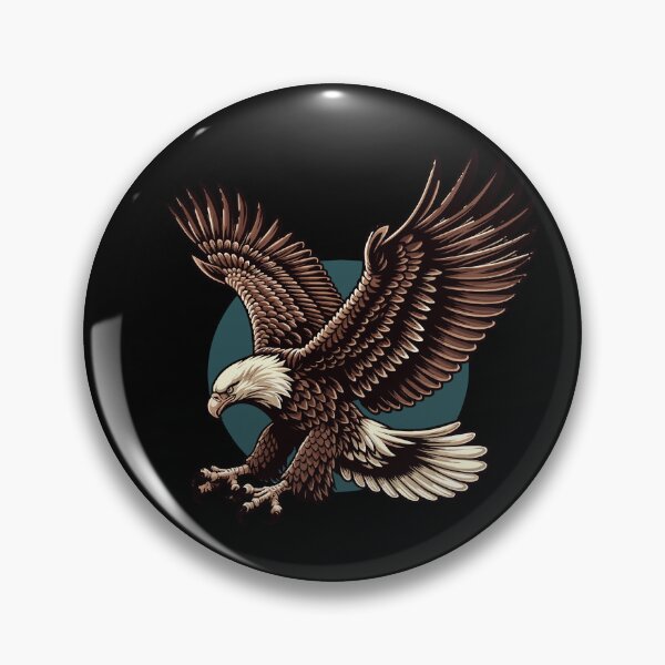 Item preview, American Bald Eagle Swooping Photo Portrait Bird Photograph designed and sold by Dressed For  Duty.