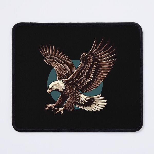 Item preview, American Bald Eagle Swooping Photo Portrait Bird Photograph designed and sold by Dressed For Duty.