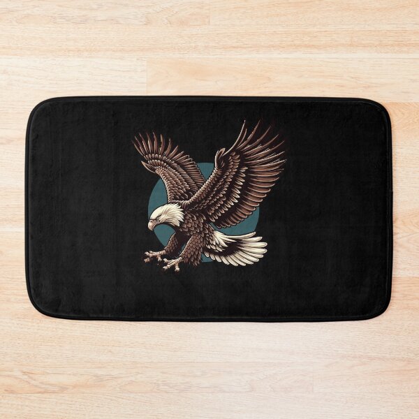 Item preview, American Bald Eagle Swooping Photo Portrait Bird Photograph designed and sold by Dressed For  Duty.