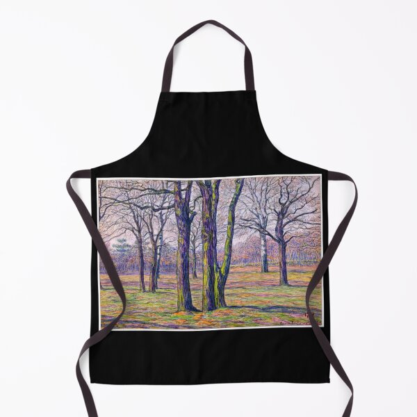 Item preview, Bois de Boulogne Forest France #2 1903 Henri Rivière designed and sold by RocketshipRetro.
