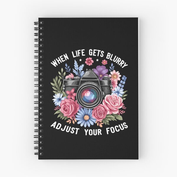 Item preview, When Life Gets Blurry Adjust Your Focus Camera Photography designed and sold by Dressed For  Duty.