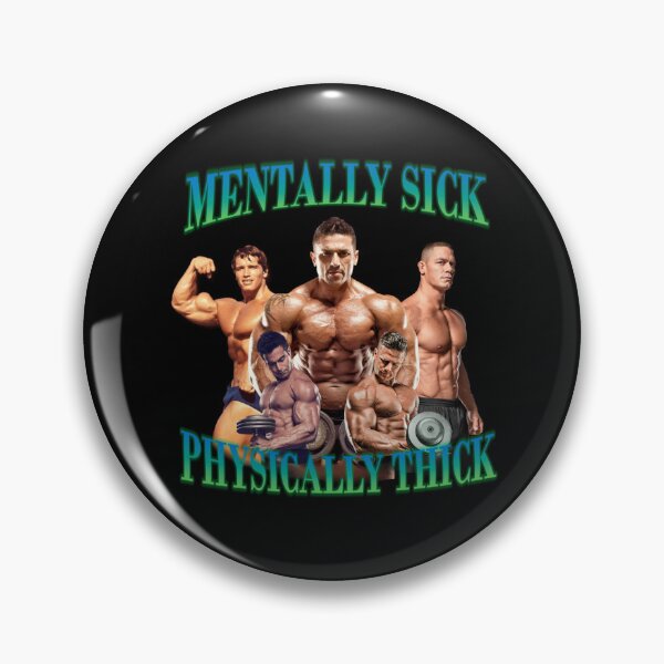 Item preview, Mentally Sick Physically Thick designed and sold by emmiedrawss.