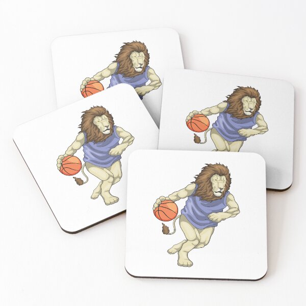 Item preview, Lion Basketball player Basketball designed and sold by Snabdesign84.