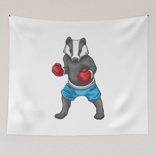 Item preview, Badger Boxer Boxing gloves Boxing designed and sold by Snabdesign84.