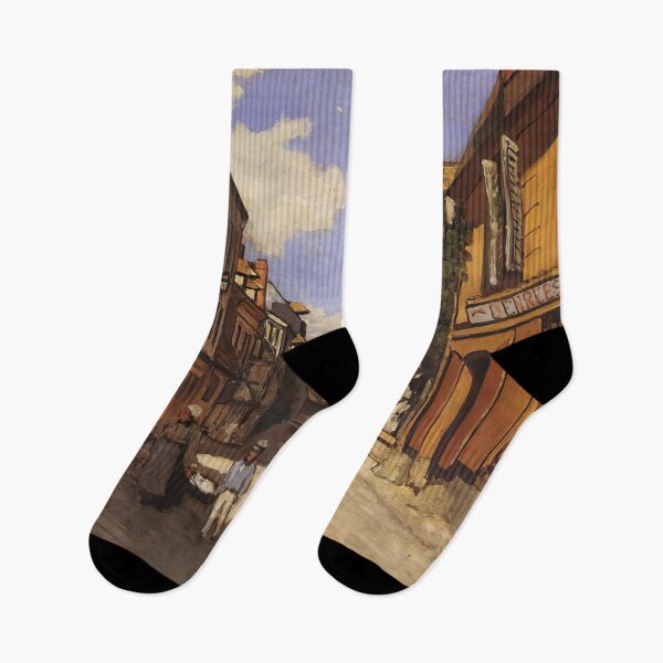Item preview, The La Rue Bavolle at Honfleur 2 - 1864 - Claude Monet designed and sold by dottyshai.