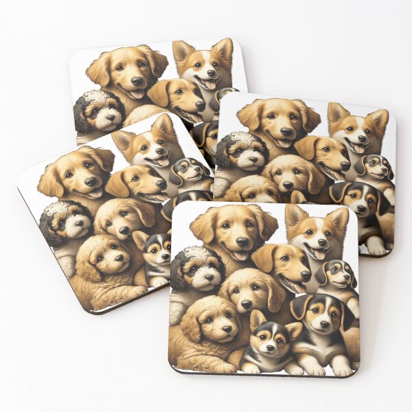 Item preview, Diverse dogs depicted with Rembrandt's timeless elegance and artistic mastery designed and sold by toypoodlemom.