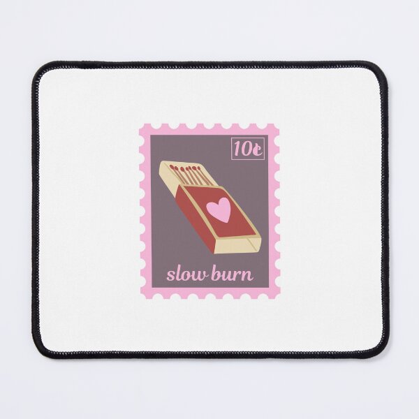 Item preview, slow burn book stamp designed and sold by stickersxbecca.