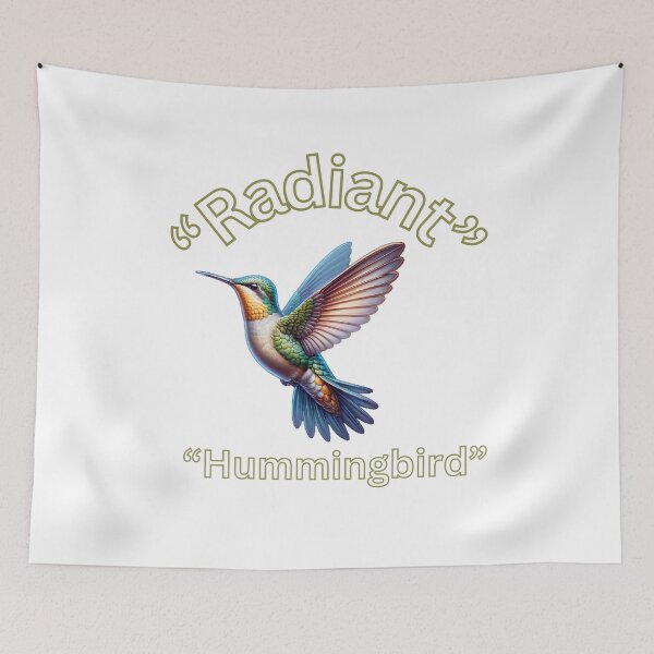 Item preview, RADIANT HUMMINGBIRD designed and sold by Terrence Webster.