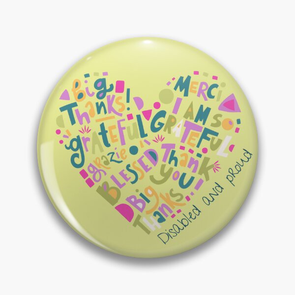 Item preview, A grateful heart for disability pride month designed and sold by craft4pellucid.