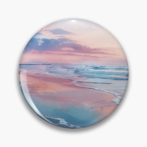 Item preview, Sunset Reflection on Tranquil Beach designed and sold by palmyst.