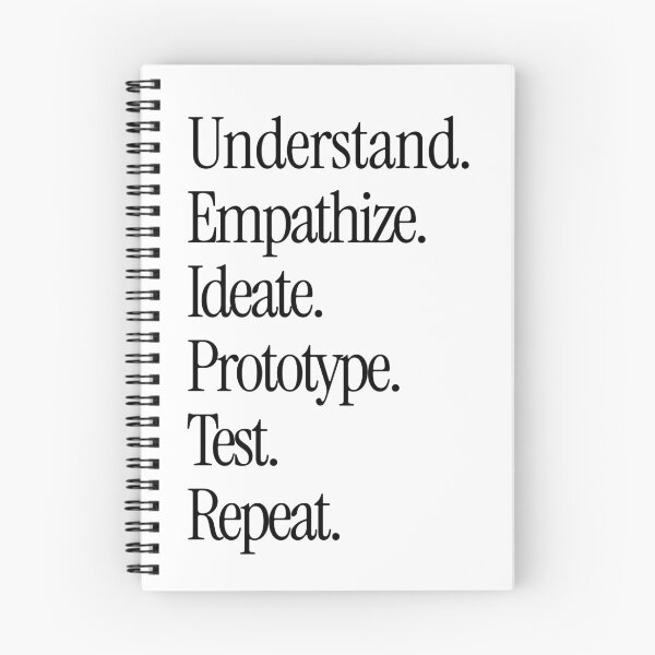 Item preview, Understand Empathize Ideate Prototype Test - UX Designer | Product Designer | UI Designer Stickers designed and sold by PoshPixel.