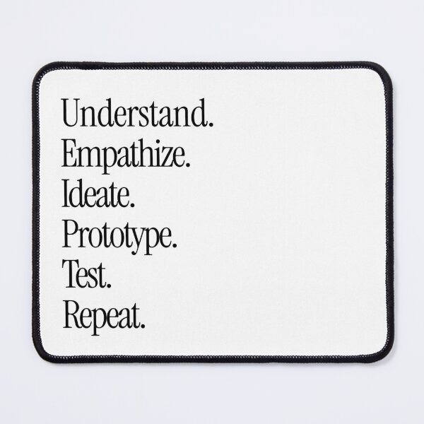 Item preview, Understand Empathize Ideate Prototype Test - UX Designer | Product Designer | UI Designer Stickers designed and sold by PoshPixel.