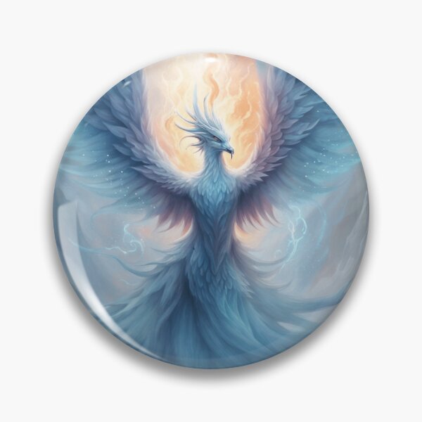 Item preview, Blue Flame Phoenix designed and sold by Syrupulse.