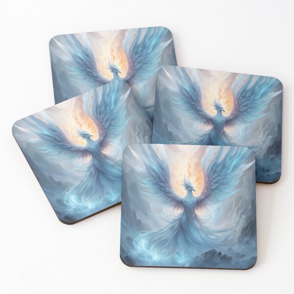 Item preview, Blue Flame Phoenix designed and sold by Syrupulse.