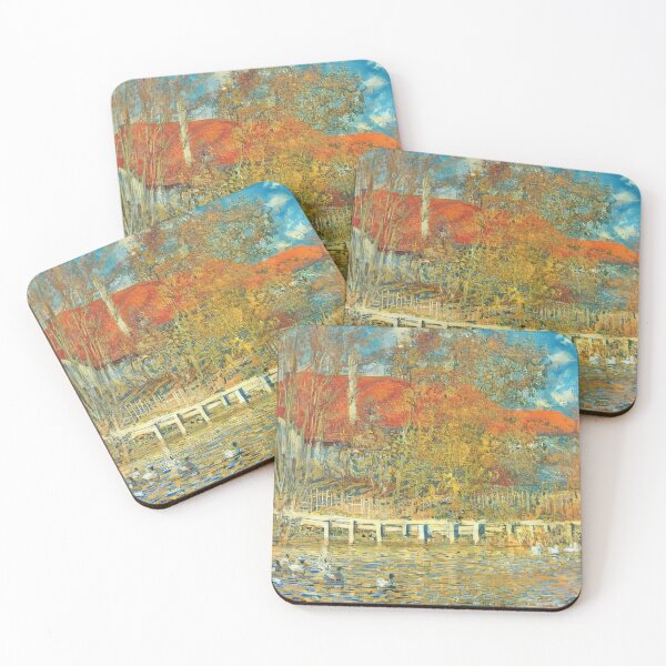 Item preview, The Pond with Ducks in Autumn - 1873 - Claude Monet designed and sold by dottyshai.