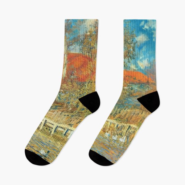 Item preview, The Pond with Ducks in Autumn - 1873 - Claude Monet designed and sold by dottyshai.