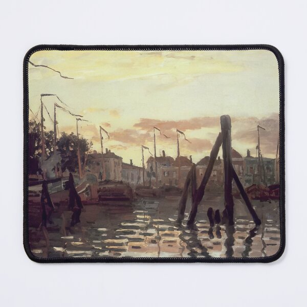 Item preview, The Port at Zaandam - 1871 - Claude Monet designed and sold by dottyshai.