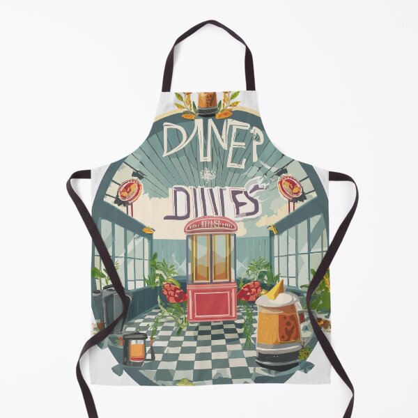 Item preview, Nostalgic Bites: Retro Diners designed and sold by bb-15artstudio.