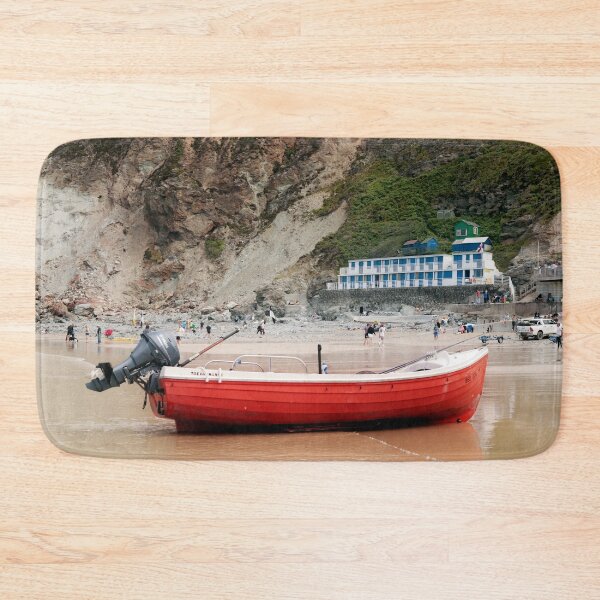 Item preview, Trevaunance Cove Beach Huts designed and sold by Terri Waters Photography & Design.