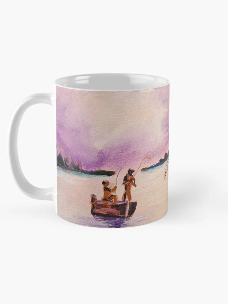 Thumbnail 5 of 6, Coffee Mug, Early Catch designed and sold by RudyYoder.