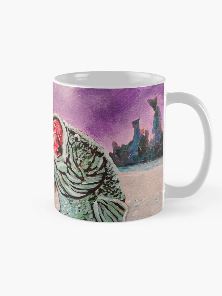 Thumbnail 3 of 6, Coffee Mug, Early Catch designed and sold by RudyYoder.
