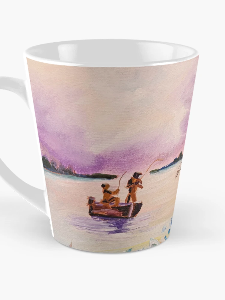 Thumbnail 3 of 4, Coffee Mug, Early Catch designed and sold by RudyYoder.