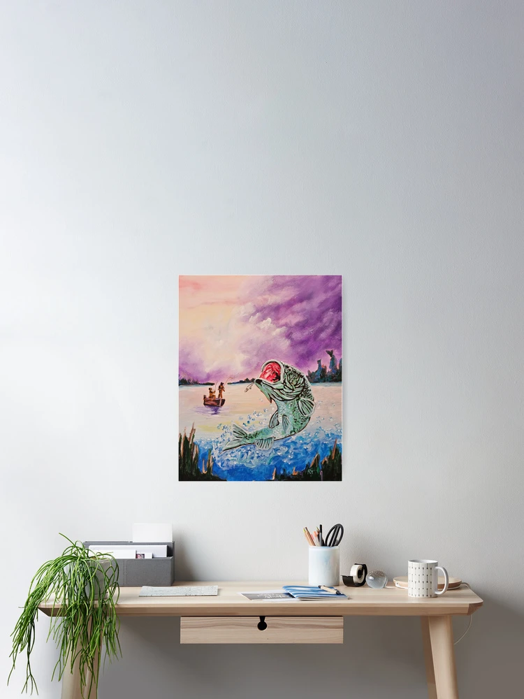Thumbnail 2 of 3, Poster, Early Catch  designed and sold by RudyYoder.