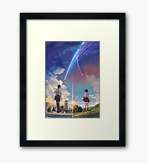 Kimi no na wa Your Name Framed Print