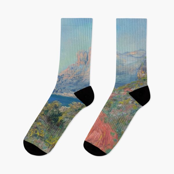 Item preview, The Red Road near Menton - 1884 - Claude Monet designed and sold by dottyshai.
