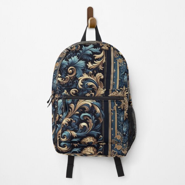 Item preview, Midnight Blue & Ocean Blue Rococo designed and sold by DesignsByPrnces.