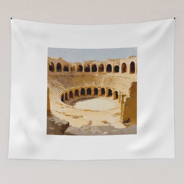 Item preview, Amphitheatre El Jem, Tunisia designed and sold by Island Art Studios.