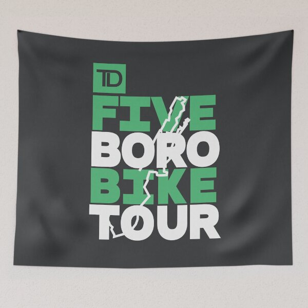 Artikelvorschau, TD Five Boro-Radtour entworfen und verkauft von Colorfulman.