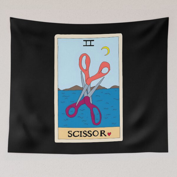 Item preview, 295 Scissor Tarot Card	 designed and sold by aswmhmlc71.