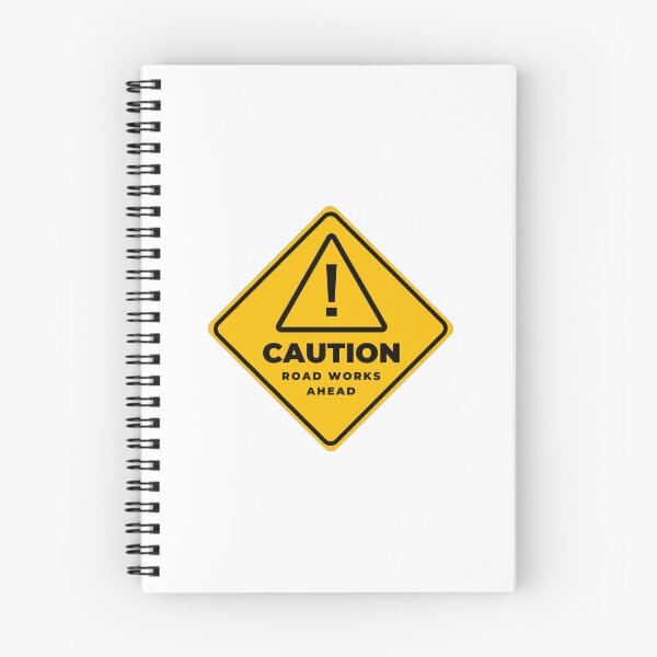 Item preview, Caution: Road Works Ahead designed and sold by mushymandy.