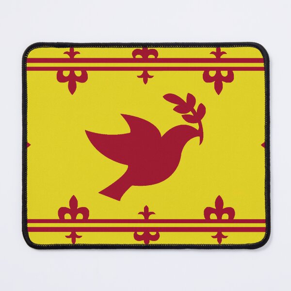 Item preview, Peace Dove Scottish Royal Banner Flag (calman sìth bratach rìoghail na h-Alba) designed and sold by JonathanR1994.
