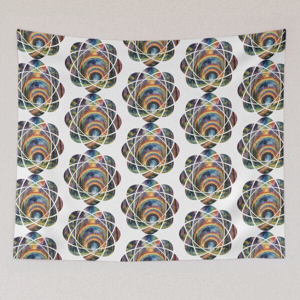 Item preview, Rainbow Portal 2.0 Mandala designed and sold by LadyLunaStar.