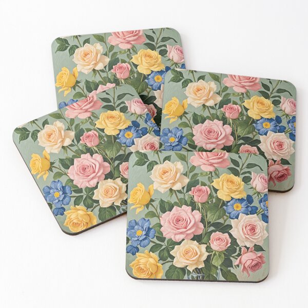 Item preview, Timeless Blossoms: Vase of Roses designed and sold by Lizetteh.