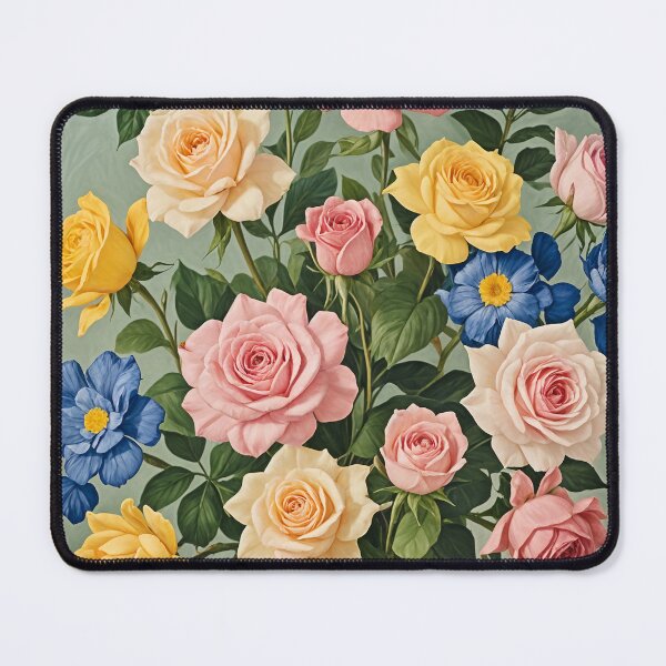 Item preview, Timeless Blossoms: Vase of Roses designed and sold by Lizetteh.