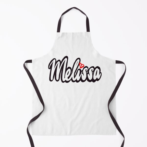 Item preview, Melissa popular girls and women name in cursive white lettering. Personalized personalised customized name Melissa designed and sold by Artonmytee.
