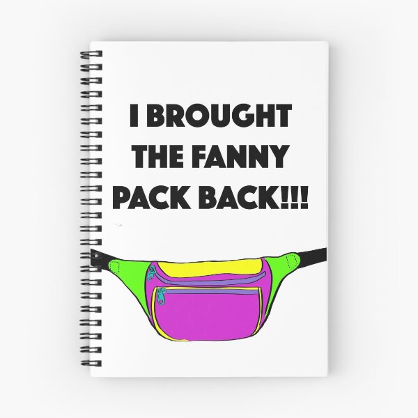 Item preview, Fresh "I Brought the Fanny Pack Back" 90's cartoon  designed and sold by Something2Say.