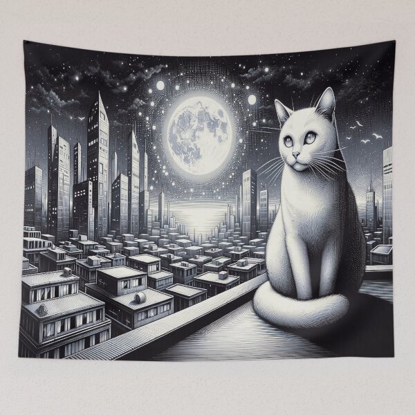 Item preview, Feline in Urban Labyrint designed and sold by m-y-A-I-A-R-T-.