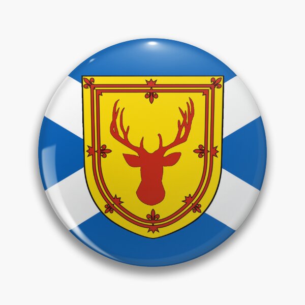 Item preview, Scottish Saltire Flag with Stag Deer Head Shield (Bratach shalainn na h-Alba le sgiath cheann fèidh) designed and sold by JonathanR1994.