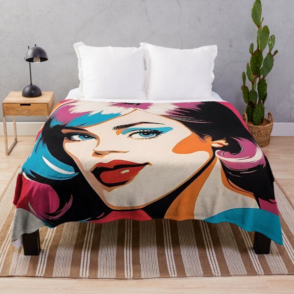 Item preview, Stunning Pop Art Portrait designed and sold by SportyAndArtful.