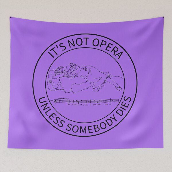 Item preview, It’s Not Opera 1 designed and sold by ClaireBillson.