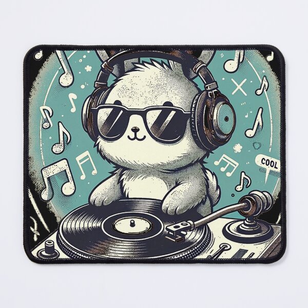 Item preview, Cool vintage DJ Rabbit  designed and sold by lliiaa1111.